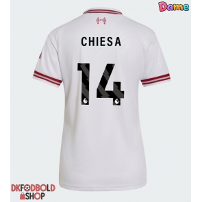 Liverpool Federico Chiesa #14 Udebanetrøje Dame 2026-27 Kort ærmer Liverpool Federico Chiesa #14 Udebanetrøje Dame 2026-27 Kort ærmer